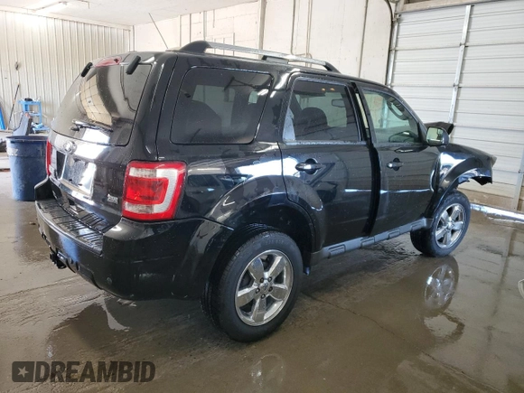 2012 Ford Escape Limited with VIN 1FMCU0EG0CKB16052, listed as a Copart auction lot 52438015 with 130,422 mi miles and Salvage Title. Bid and sale history available at carsss.com. Image 3.