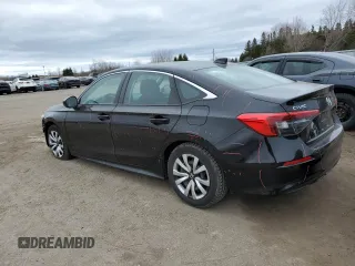 2022 Honda Civic Sedan LX with VIN 2HGFE2F25NH100499, listed as a Copart auction lot 53051125 with 105,115 mi miles and Clean Title. Bid and sale history available at carsss.com. Image 2.