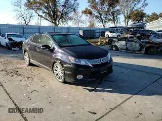 2010 Lexus HS 250h with VIN JTHBB1BA1A2014489, listed as a Copart auction lot 83256684 with 136,657 mi miles and Salvage Title. Bid and sale history available at DreamBid. Image 11.