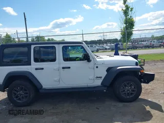 2024 Jeep Wrangler Sport S with VIN 1C4PJXDNXRW108968, listed as a IAAI auction lot 42326607 with 44,259 mi miles and . Bid and sale history available at DreamBid. Image 13.