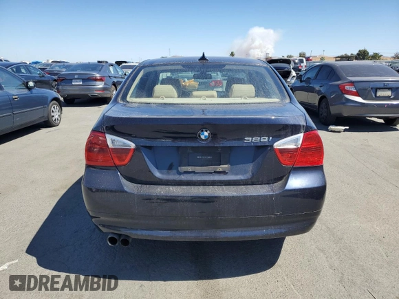 2008 BMW 3 Series 328i with VIN WBAVC57548NK78262, listed as a Copart auction lot 71132994 with 120,872 mi miles and Clean title. Bid and sale history available at DreamBid. Image 6.