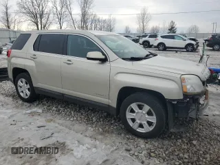 2013 GMC Terrain SLE with VIN 2GKALMEK1D6259112, listed as a Copart auction lot 45206375 with 134,265 mi miles and Clean Title. Bid and sale history available at DreamBid. Image 4.