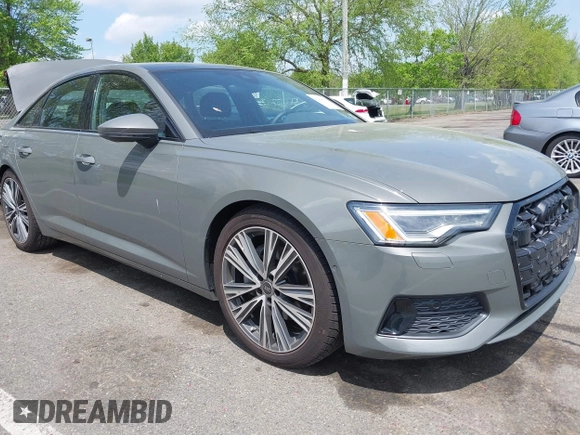 2024 Audi A6 Premium z VIN WAUD3BF2XRN036479, wystawiony jako IAAI lot #42168192 z przebiegiem 3 380 mil mil oraz . Historia ofert i sprzedaży dostępna na DreamBid. Obrazek 1.