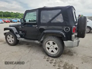 2007 Jeep Wrangler Sahara with VIN 1J8FA54117L172014, listed as a Copart auction lot 63131755 with 115,124 mi miles and Clean title. Bid and sale history available at DreamBid. Image 2.