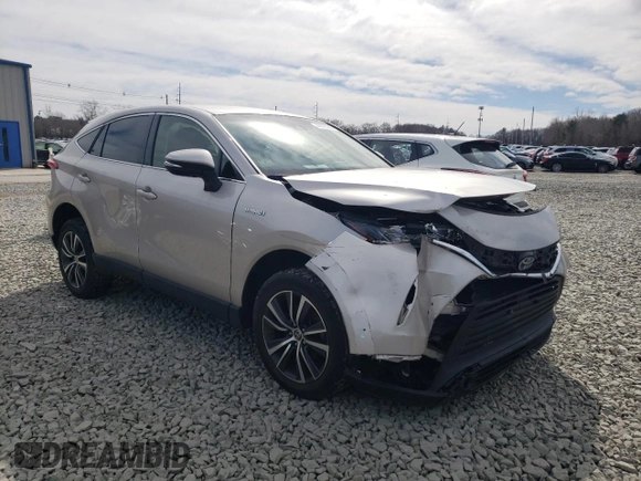 2021 Toyota Venza LE with VIN JTEAAAAH5MJ054790, listed as a Copart auction lot 47675555 with 42,120 mi miles and Salvage Title. Bid and sale history available at carsss.com. Image 4.