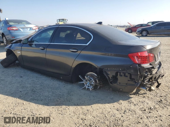 2014 BMW 5 Series 528i with VIN WBA5A5C50ED500857, listed as a Copart auction lot 43080875 with Not Provided miles and Salvage Title. Bid and sale history available at DreamBid. Image 2.