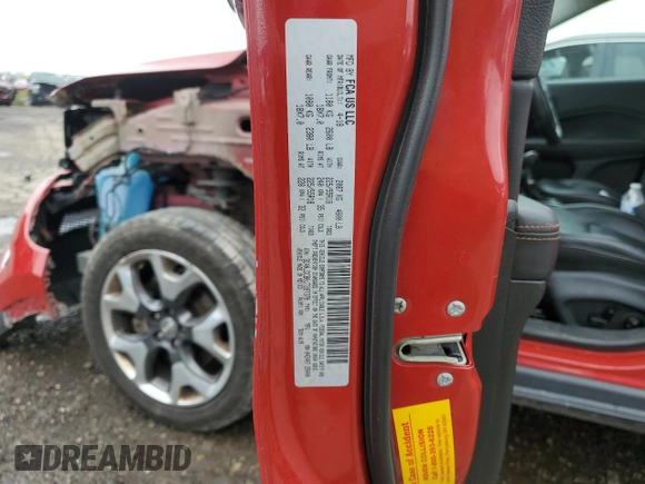 2018 Jeep Compass Limited with VIN 3C4NJDCB0JT397379, listed as a Copart auction lot 59751945 with Not provided miles and Salvage title. Bid and sale history available at DreamBid. Image 13.