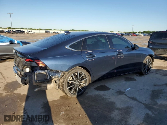 2023 Honda Accord Touring z VIN 1HGCY2F8XPA017103, wystawiony jako Copart lot #55170075 z przebiegiem 20 130 mil mil oraz Szkoda całkowita • Salvage title. Historia ofert i sprzedaży dostępna na DreamBid. Obrazek 3.