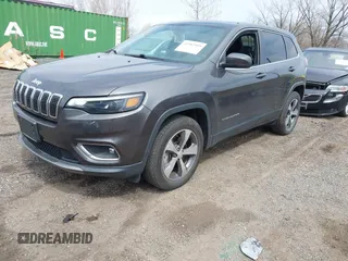 2019 Jeep Cherokee Limited with VIN 1C4PJMDX6KD156310, listed as a IAAI auction lot 41982999 with 52,000 mi miles. Bid and sale history available at carsss.com. Image 19.