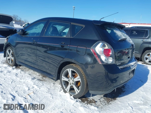 2009 Pontiac Vibe with VIN 5Y2SN67049Z418315, listed as a IAAI auction lot 41589571 with 180,526 mi miles and . Bid and sale history available at DreamBid. Image 3.