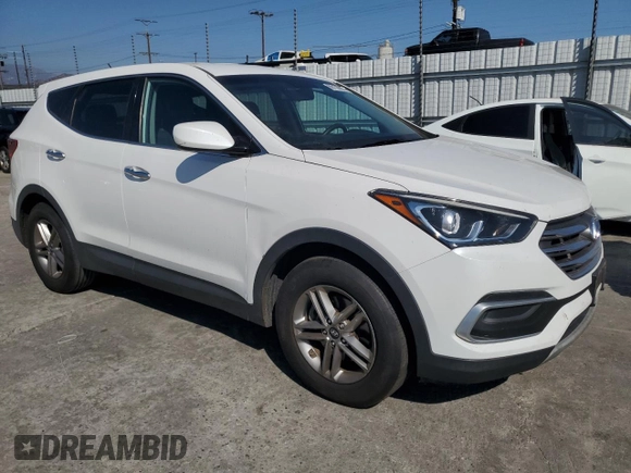 2018 Hyundai Santa Fe 2.4L with VIN 5NMZT3LB6JH098059, listed as a Copart auction lot 66133005 with 62,963 mi miles and Clean title. Bid and sale history available at DreamBid. Image 4.