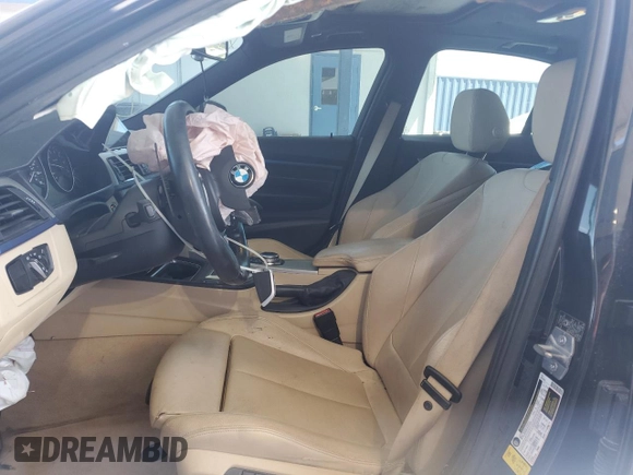 2014 BMW 3 Series 335i with VIN WBA3A9G52ENS64098, listed as a Copart auction lot 47794645 with 133,702 mi miles and Salvage Title. Bid and sale history available at carsss.com. Image 7.