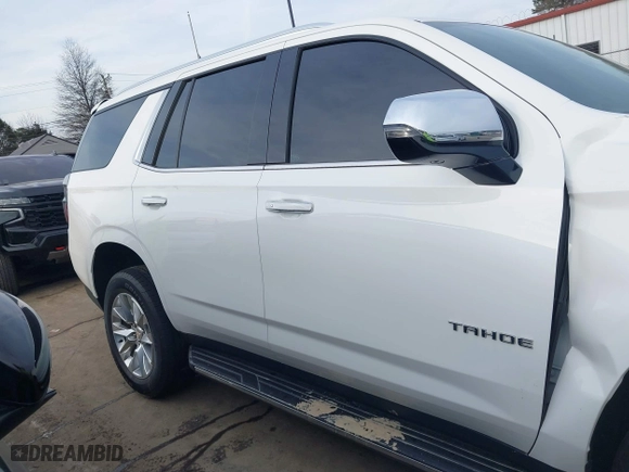 2023 Chevrolet Tahoe Premier with VIN 1GNSKSKDXPR226137, listed as a IAAI auction lot 41457105 with 55,715 mi miles. Bid and sale history available at carsss.com. Image 13.