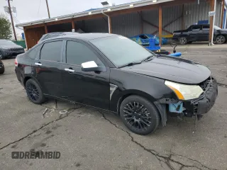2008 Ford Focus SE with VIN 1FAHP35N28W156852, listed as a Copart auction lot 54355025 with 162,188 mi miles and Salvage Title. Bid and sale history available at DreamBid. Image 4.