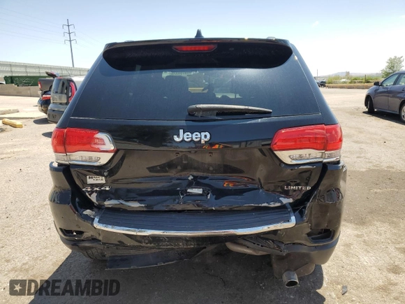 2017 Jeep Grand Cherokee Limited with VIN 1C4RJFBG2HC836517, listed as a Copart auction lot 59794375 with 72,555 mi miles and Salvage title. Bid and sale history available at DreamBid. Image 6.