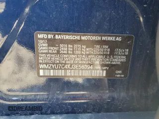 2018 MINI Countryman Cooper S E with VIN WMZYU7C4XJ3E56394, listed as a Copart auction lot 45515125 with 151,218 mi miles and Salvage Title. Bid and sale history available at carsss.com. Image 12.