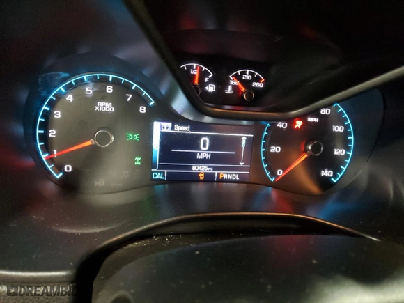 2018 Chevrolet Colorado 4WD LT with VIN 1GCGTCENXJ1168008, listed as a Copart auction lot 52920815 with 80,425 mi miles and Salvage Title. Bid and sale history available at carsss.com. Image 9.