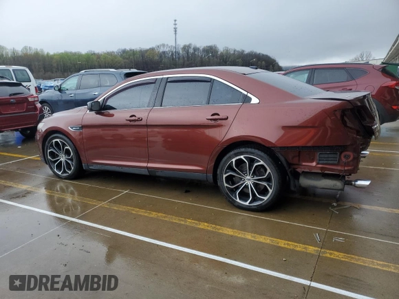 2015 Ford Taurus SHO with VIN 1FAHP2KT0FG123255, listed as a Copart auction lot 51887725 with 152,873 mi miles and Salvage Title. Bid and sale history available at DreamBid. Image 2.