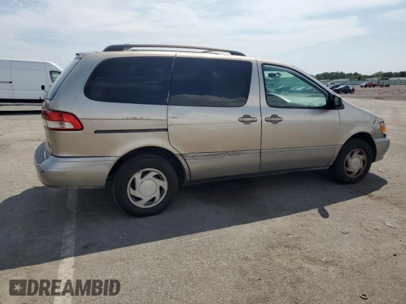 2003 Toyota Sienna LE with VIN 4T3ZF13C93U518481, listed as a Copart auction lot 67920744 with 271,385 mi miles and Salvage Title. Bid and sale history available at carsss.com. Image 3.