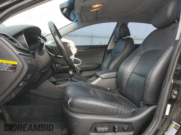 2016 Kia Cadenza Premium with VIN KNALN4D71G5221534, listed as a Copart auction lot 57098144 with 77,783 mi miles and Salvage Title. Bid and sale history available at carsss.com. Image 7.