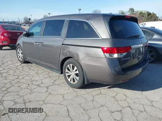2016 Honda Odyssey EX-L with VIN 5FNRL5H61GB110300, listed as a IAAI auction lot 41949148 with 154,677 mi miles. Bid and sale history available at carsss.com. Image 3.