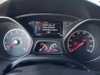 2015 Ford Focus ST with VIN 1FADP3L96FL221639, listed as a IAAI auction lot 41342369 with 110,267 mi miles. Bid and sale history available at carsss.com. Image 7.
