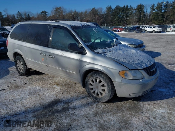 2001 Chrysler Town & Country with VIN 2C4GT54LX1R339931, listed as a IAAI auction lot 41374850 with 135,612 mi miles and . Bid and sale history available at DreamBid. Image 1.