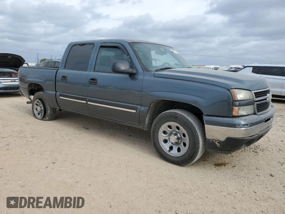 2007 Chevrolet Silverado 1500 LS with VIN 2GCEC13V371142366, listed as a Copart auction lot 53657445 with 171,321 mi miles and Salvage Title. Bid and sale history available at DreamBid. Image 4.