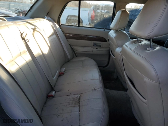 2010 Mercury Grand Marquis LS with VIN 2MEBM7FV3AX617614, listed as a Copart auction lot 41502595 with 106,662 mi miles and Clean Title. Bid and sale history available at carsss.com. Image 10.