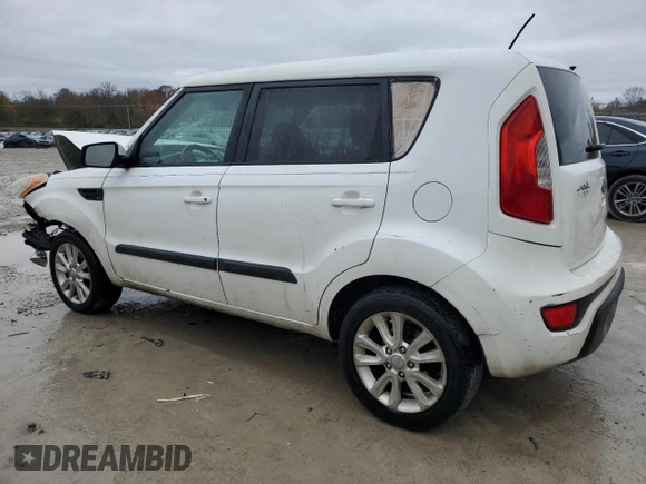 2013 Kia Soul + with VIN KNDJT2A6XD7765787, listed as a Copart auction lot 82016494 with 179,968 mi miles and Non Repairable. Bid and sale history available at carsss.com. Image 2.