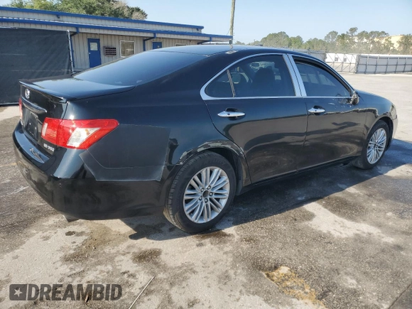 2008 Lexus ES with VIN JTHBJ46G082197770, listed as a Copart auction lot 53047745 with 141,119 mi miles and Salvage Title. Bid and sale history available at carsss.com. Image 3.