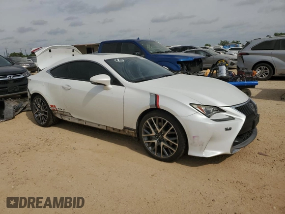 2016 Lexus RC 200t F Sport с VIN JTHHA5BC8G5003275, выставлен на аукционе Copart как лот 53449275 с пробегом 179 911 миль миль и Списание • Salvage title. История ставок и продаж доступна на DreamBid. Изображение 4.