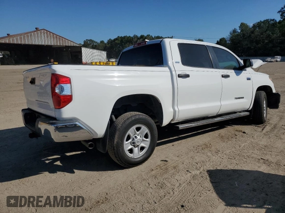 2020 Toyota Tundra 2WD SR5 with VIN 5TFEY5F17LX263254, listed as a Copart auction lot 73568964 with 57,348 mi miles and Salvage Title. Bid and sale history available at carsss.com. Image 3.