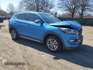 2018 Hyundai Tucson SEL with VIN KM8J3CA46JU599474, listed as a Copart auction lot 49213905 with 139,281 mi miles and Salvage title. Bid and sale history available at DreamBid. Image 4.