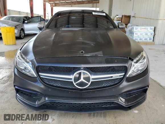 2017 Mercedes-Benz C 63 S AMG with VIN WDDWJ8HB7HF444373, listed as a Copart auction lot 47500484 with 44,881 mi miles and . Bid and sale history available at carsss.com. Image 5.
