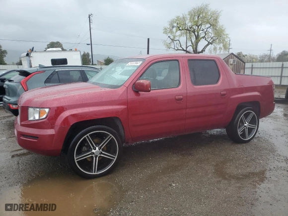 2006 Honda Ridgeline RTS with VIN 2HJYK164X6H516749, listed as a Copart auction lot 48999225 with 127,626 mi miles and Clean Title. Bid and sale history available at carsss.com. Image 1.