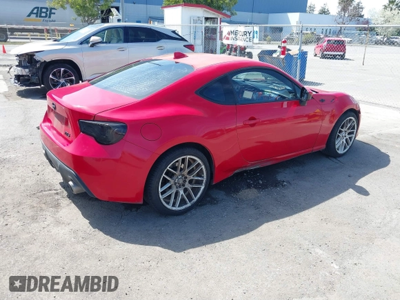 2016 Scion FR-S with VIN JF1ZNAA10G8701693, listed as a IAAI auction lot 41883475 with 87,596 mi miles and . Bid and sale history available at carsss.com. Image 4.
