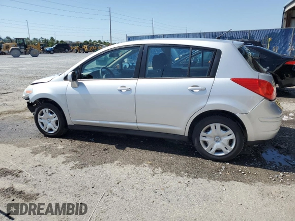2010 Nissan Versa SL with VIN 3N1BC1CP7AL447706, listed as a Copart auction lot 57443545 with 126,107 mi miles and Salvage title. Bid and sale history available at DreamBid. Image 2.