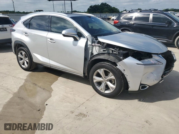 2017 Lexus NX 200t with VIN JTJYARBZXH2058629, listed as a Copart auction lot 55717285 with 164,664 mi miles and Salvage Title. Bid and sale history available at DreamBid. Image 4.
