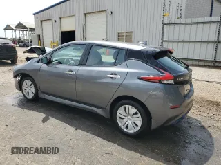 2022 Nissan LEAF S with VIN 1N4AZ1BV2NC558484, listed as a Copart auction lot 50522405 with 35,355 mi miles and Non Repairable. Bid and sale history available at DreamBid. Image 2.
