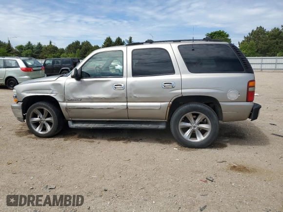 2000 Chevrolet Tahoe LT with VIN 1GNEK13T1YJ111424, listed as a Copart auction lot 58377725 with 234,034 mi miles and Salvage title. Bid and sale history available at DreamBid. Image 2.