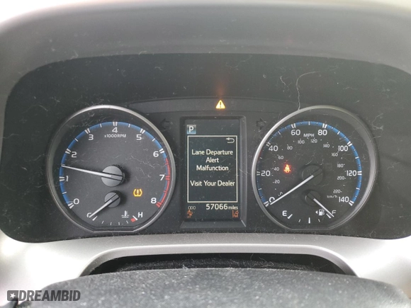 2017 Toyota RAV4 XLE with VIN JTMRFREV9HD199634, listed as a Copart auction lot 87889835 with 57,066 mi miles and Salvage Title. Bid and sale history available at carsss.com. Image 9.