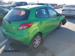 2013 Mazda Mazda2 Sport with VIN JM1DE1KY2D0165212, listed as a IAAI auction lot 41395935 with 87,234 mi miles. Bid and sale history available at carsss.com. Image 4.