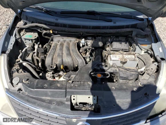 2007 Nissan Versa 1.8 S with VIN 3N1BC11E17L446450, listed as a Copart auction lot 52631415 with 121,006 mi miles and Salvage Title. Bid and sale history available at carsss.com. Image 11.