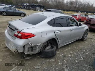 2012 Infiniti M with VIN JN1BY1AP3CM330668, listed as a Copart auction lot 44910155 with Not Provided miles and Salvage Title. Bid and sale history available at DreamBid. Image 3.