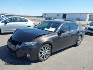 2013 Lexus GS 350 z VIN JTHCE1BL2D5013898, wystawiony jako IAAI lot #41988563 z przebiegiem 108 500 mil mil oraz . Historia ofert i sprzedaży dostępna na DreamBid. Obrazek 2.