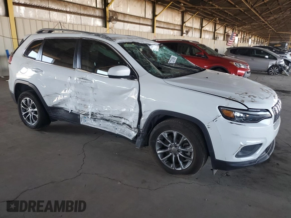 2019 Jeep Cherokee Latitude Plus с VIN 1C4PJLLB8KD382154, выставлен на аукционе Copart как лот 57723185 с пробегом 89 329 миль миль и Списание • Salvage title. История ставок и продаж доступна на DreamBid. Изображение 4.