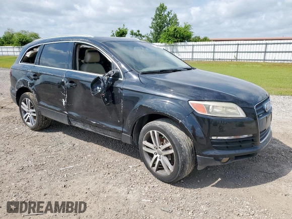 2008 Audi Q7 Premium with VIN WA1BY74L08D023419, listed as a Copart auction lot 57443265 with 204,142 mi miles and Salvage title. Bid and sale history available at DreamBid. Image 4.