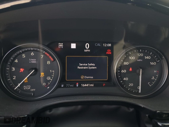 2023 Cadillac XT6 AWD Premium Luxury с VIN 1GYKPDRS7PZ130700, выставлен на аукционе Copart как лот 54295525 с пробегом 16 441 миль миль и Списание • Salvage title. История ставок и продаж доступна на DreamBid. Изображение 9.