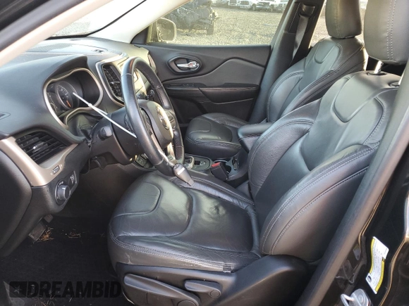 2016 Jeep Cherokee Altitude with VIN 1C4PJLASXGW336386, listed as a Copart auction lot 89150355 with 95,744 mi miles and Salvage title. Bid and sale history available at DreamBid. Image 7.